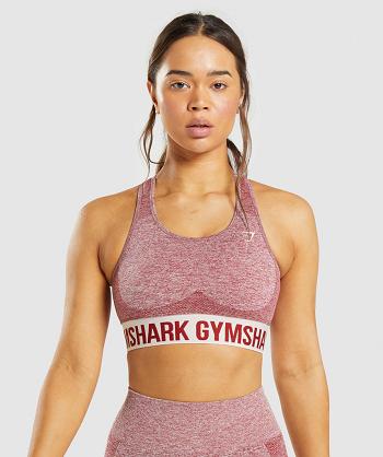Gymshark Flex Sport Bh Dam Vinröda | SE 2894NWY